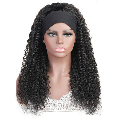 Meetu Curly Hair Headband Wig Affordable Natural Hair Half Wigs - MeetuHair