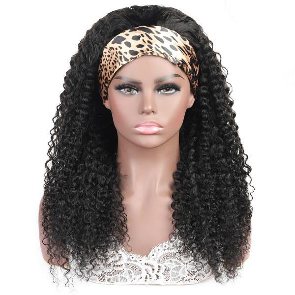 Meetu Curly Hair Headband Wig Affordable Natural Hair Half Wigs - MeetuHair