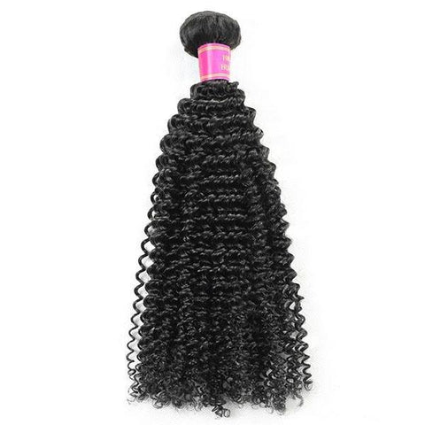 Peruvian Curly Hair 4 Bundles with 13*4 Lace Frontal 10A Virgin Remy Hair - MeetuHair