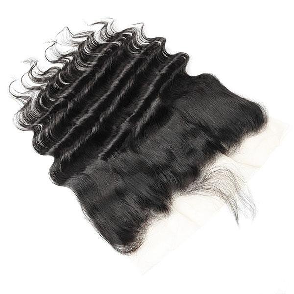 Peruvian Loose Deep Wave Hair 3 Bundles with 13*4 Lace Frontal Meetu Hair - MeetuHair