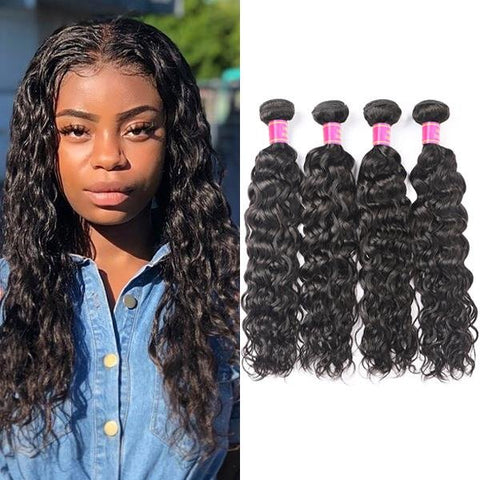 Peruvian Water Wave 4 Bundles Meetu 10A Virgin Remy Human Hair Weave - MeetuHair