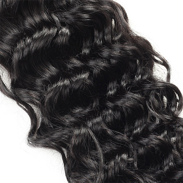Brazilian Water Wave Hair 3 Bundles Unprocessed Virgin Human Hair Weave