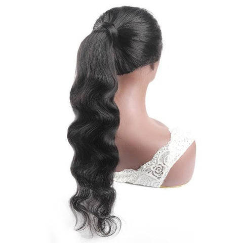 Ponytail Extension Body Wave Hair Virgin Human Hair - MeetuHair