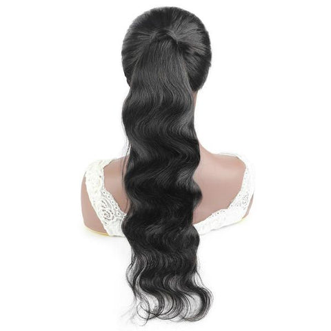 Ponytail Extension Body Wave Hair Virgin Human Hair - MeetuHair