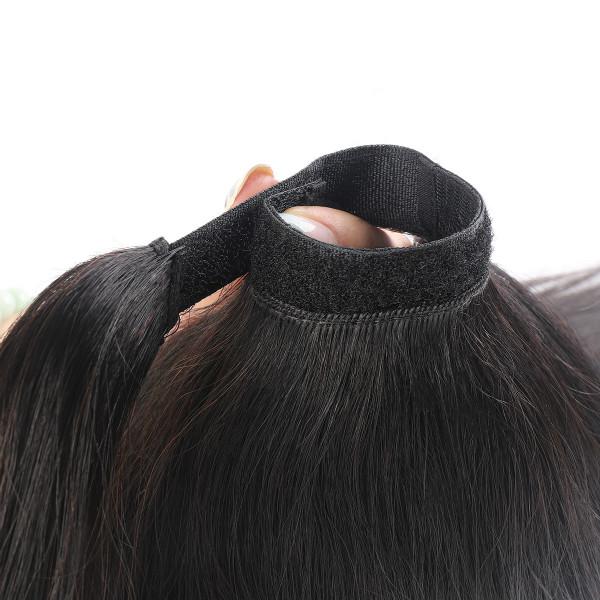 Ponytail Extension Straight Hair Virgin Human Hair - MeetuHair