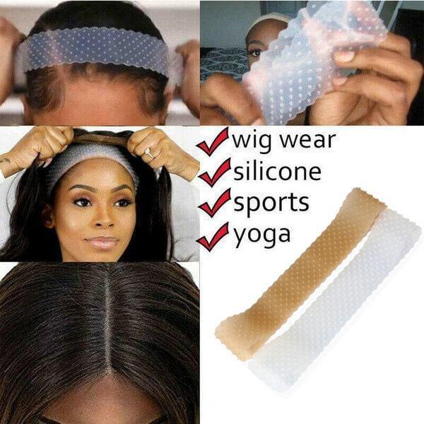 Silicone Wig Grip Non Slip Transparent Wig Grip Headband To Hold Wigs - MeetuHair
