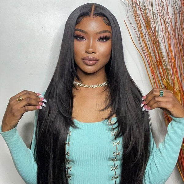 Undetectable Lace Wigs Straight Hair 13x4 Lace Front Wig 200% Density Human Hair Wigs
