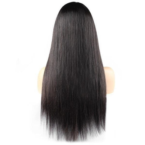 Straight Hair 4*4 Lace Front Wig 10A Brazilian Human Hair Wigs - MeetuHair