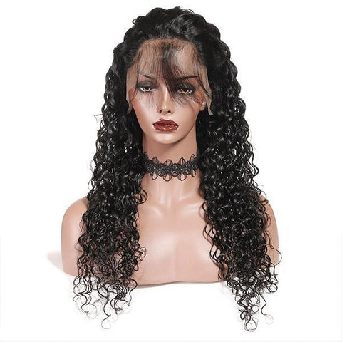 Water Wave Hair HD Lace Wig 13x6 Lace Front Wig 100% Virgin Human Hair Wigs - MeetuHair
