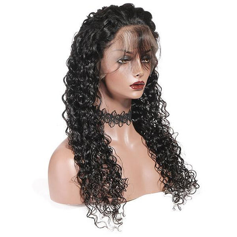 Water Wave Hair HD Lace Wig 13x6 Lace Front Wig 100% Virgin Human Hair Wigs - MeetuHair