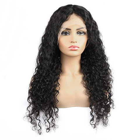 Water Wave Hair Lace Part Wig HD Transparent T Part Wigs - MeetuHair
