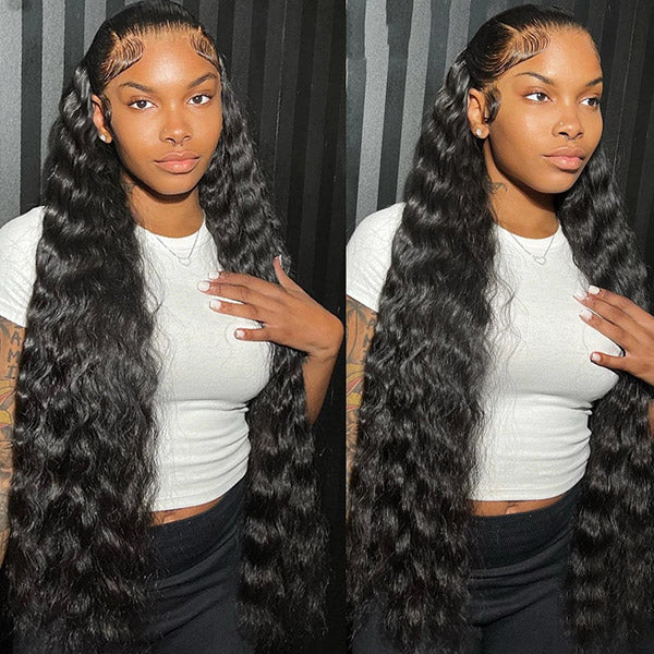 Water Wave 13x4 Lace Front Wigs Wet And Wavy Human Hair HD Lace Wigs
