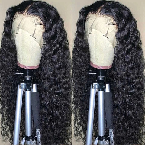 Water Wave Wig 13x4 Lace Front Wigs Wet and Wavy HD 13x6 Human Hair Lace Frontal Wigs